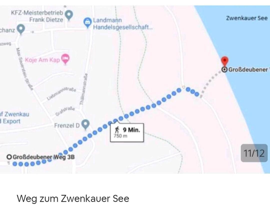 Fewo - Seensucht Am Zwenkauer See Eksteriør bilde
